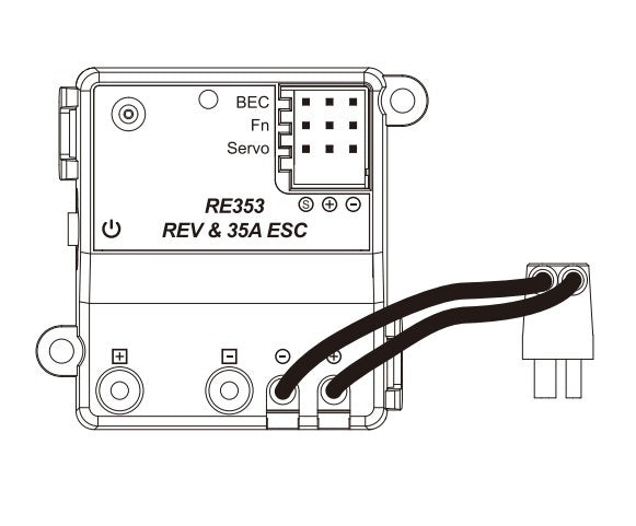 MJXS-RE353 MJX ESC receiver component (one-way transmission) [RE353]