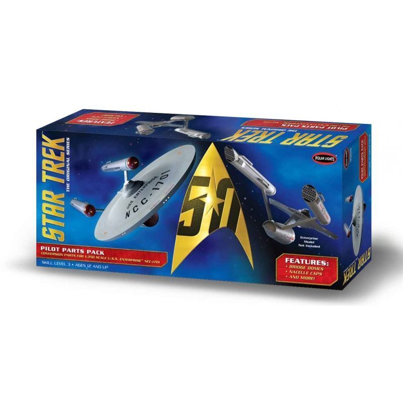 MKA018 Polar Lights 1/350 Star Trek TOS U.S.S. Enterprise Pilot Parts Pack Polar Lights