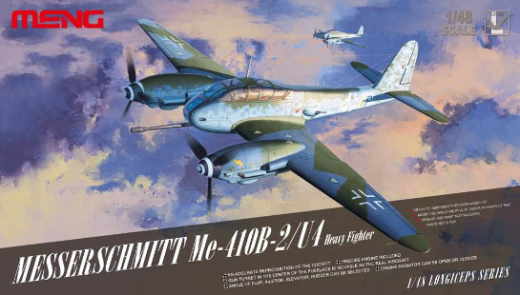 MM-LS-001 Meng 1/48 Messerschmitt Me-410B-2/U4 Heavy Fighter     Plastic Model Kit Meng