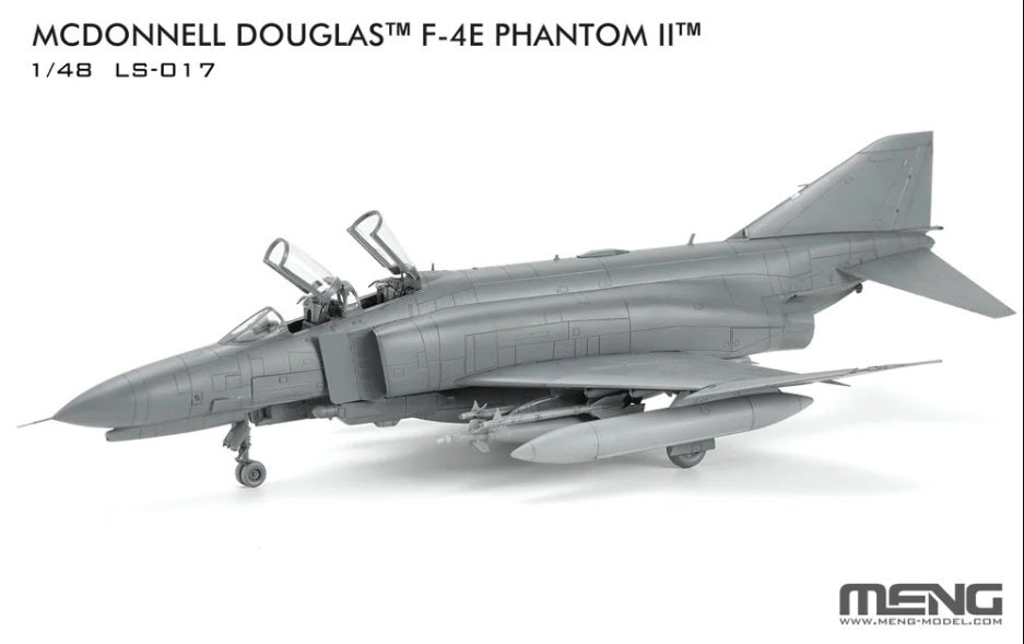 MM-LS-017 Meng 1/48 McDonnell Douglas F-4E Phantom II Plastic Model Kit Meng