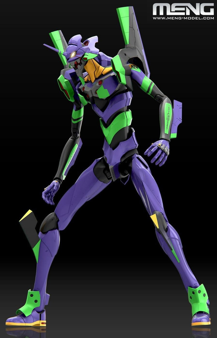 MM-MECHA-001L Meng Evangelion Unit-01 (Pre-coloured Edition) Plastic Model Kit Meng