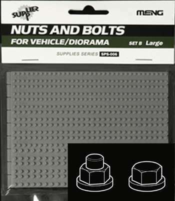MM-SPS-006 Meng 1/35 Nuts And Bolts For Vehicle/Diorama Set B (large) Meng