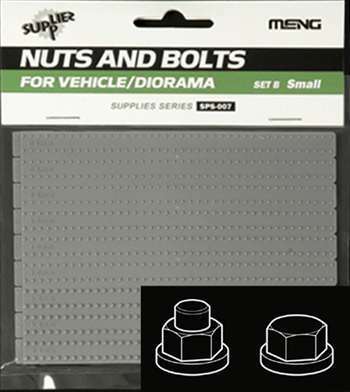 MM-SPS-007 Meng 1/35 Nuts And Bolts For Vehicle/Diorama Set B (small) Meng