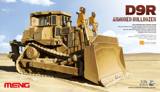 MM-SS-002 Meng 1/35 D9R Armored Bulldozer Plastic Model Kit Meng