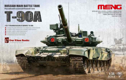 MM-TS-006 Meng 1/35 Russian Main Battle Tank T-90A Plastic Model Kit Meng