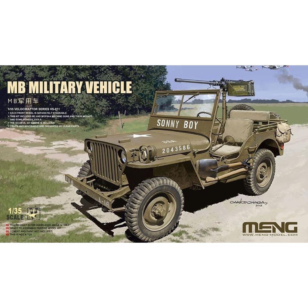 MM-VS-011 Meng 1/35 MB Military Vehicle Plastic Model Kit Meng