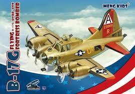 MM-mPLANE-001 Meng B-17G Flying Fortress Bomber(Cartoon Model) Plastic Model Kit Meng
