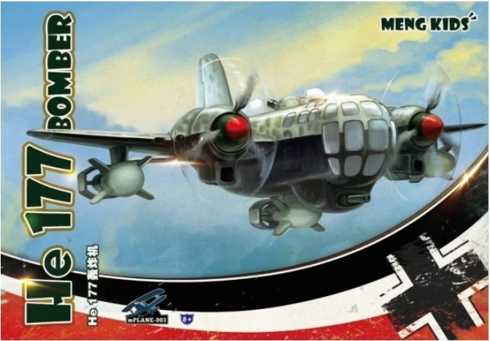 MM-mPLANE-003 Meng He 177 Bomber(Cartoon Model) Plastic Model Kit Meng