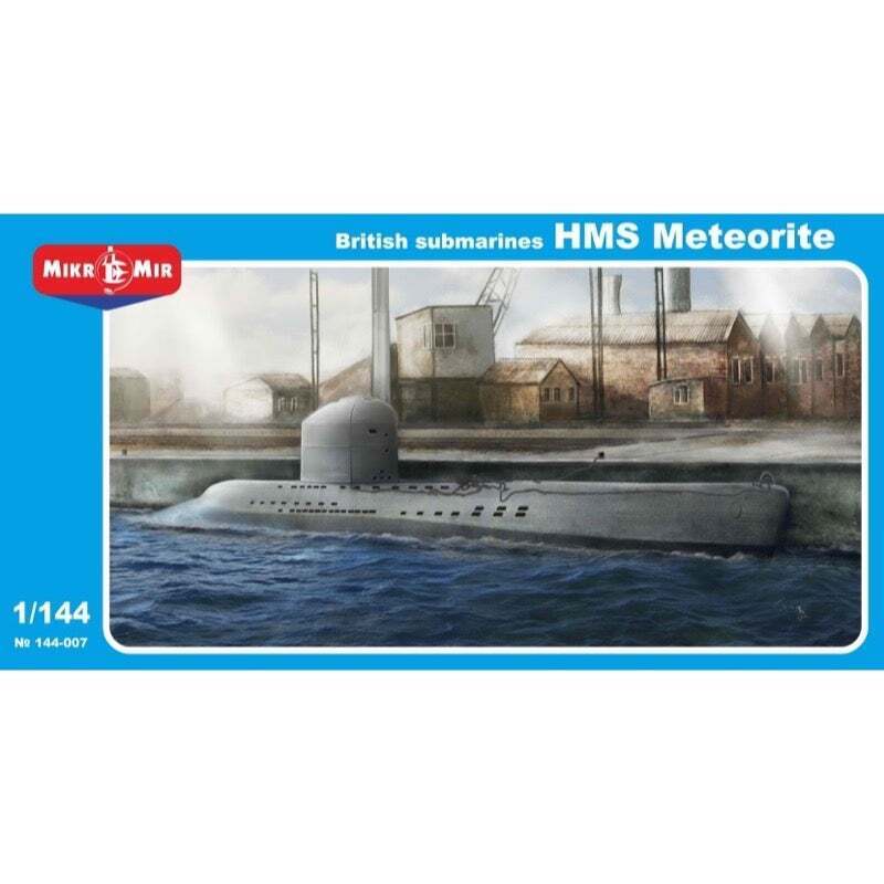 MM144-007 Micromir 1/144 HMS Meteorite - British submarine Plastic Model Kit Micromir