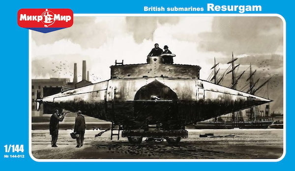 MM144-012 Micromir 1/144 RESURGAM - British submarine Plastic Model Kit Micromir
