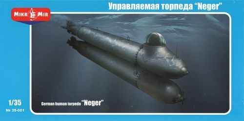 MM35-001 Micromir 1/35 NEGER - German human torpedo Plastic Model Kit Micromir
