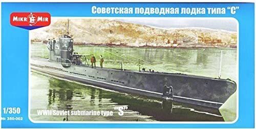 MM350-002 Micromir 1/350 SHCH-303 Soviet Navy submarine (ex AMP 301 ) Plastic Model Kit Micromir