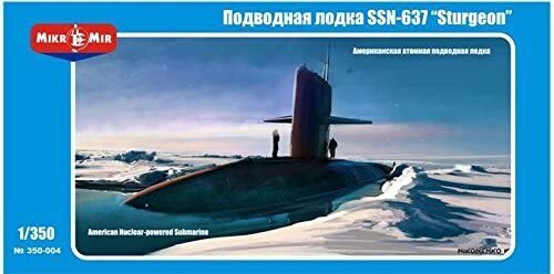 MM350-004 Micromir 1/350 STURGEON Plastic Model Kit Micromir