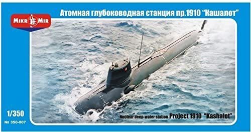 MM350-007 Micromir 1/350 KASHALOT - SUBMARINE Plastic Model Kit Micromir