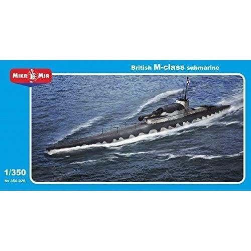 MM350-025 Micromir 1/350 British M-Class submarine Plastic Model Kit Micromir