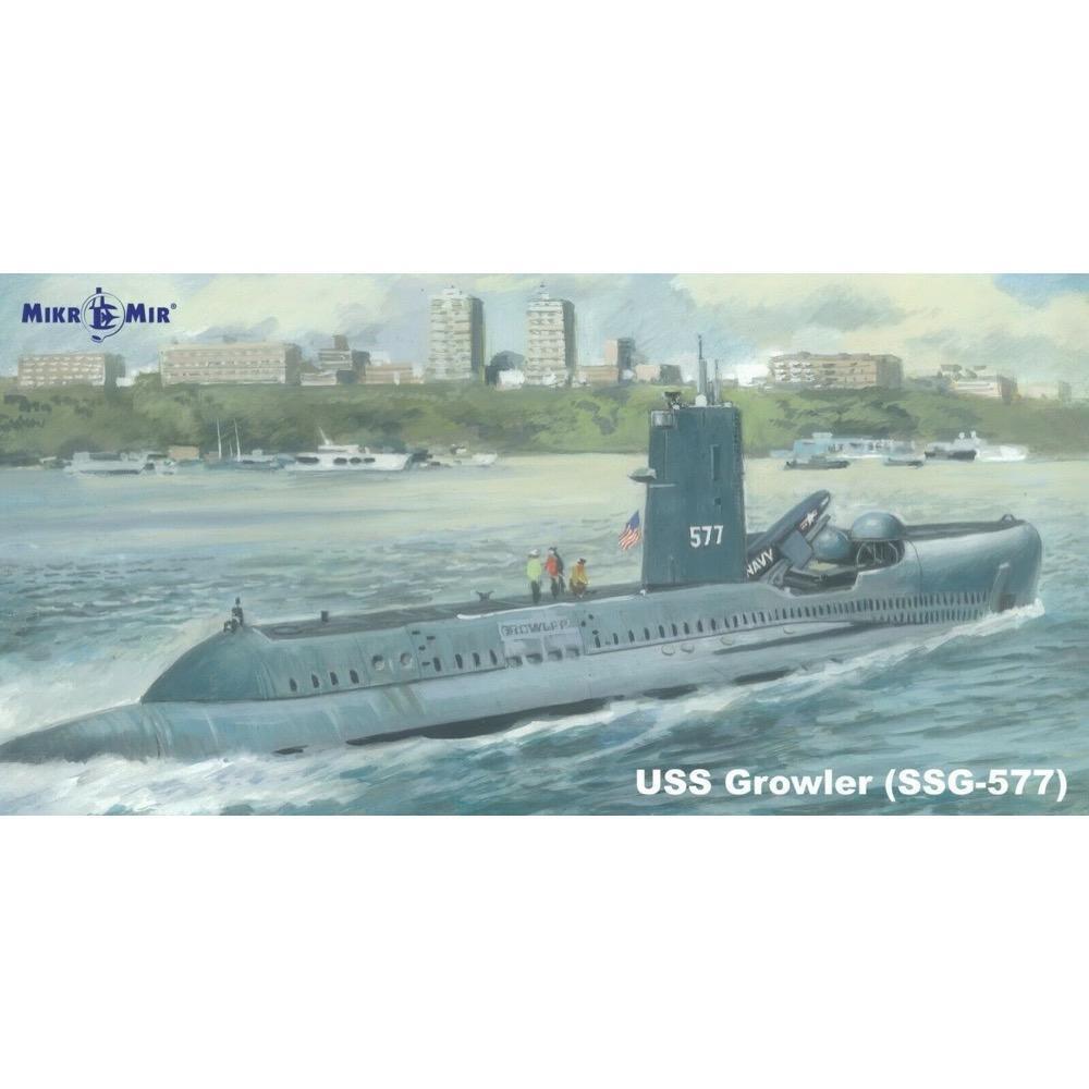 MM350-038 Micromir 1/350 USS Growler (SSG-577) Plastic Model Kit Micromir