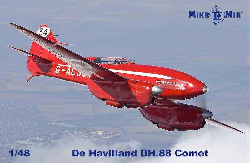MM48-017 Micromir 1/48 DH-88 Comet Plastic Model Kit Micromir