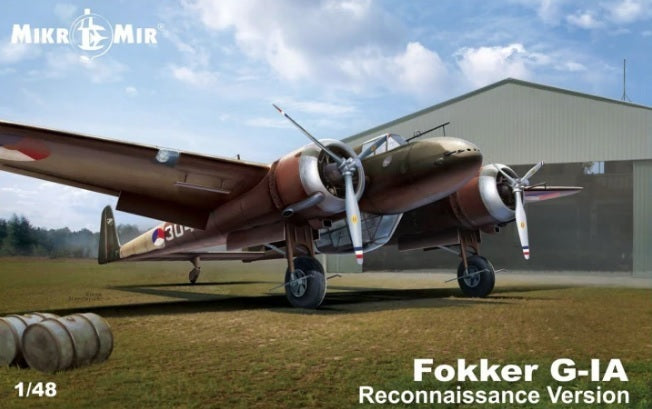 MM48-018 Micromir Fokker G1 reconnaissance version Plastic Model Kit Micromir