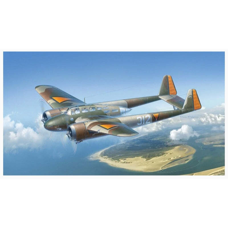 MM72-017 Micromir 1/72 Fokker G-1A Plastic Model Kit Micromir