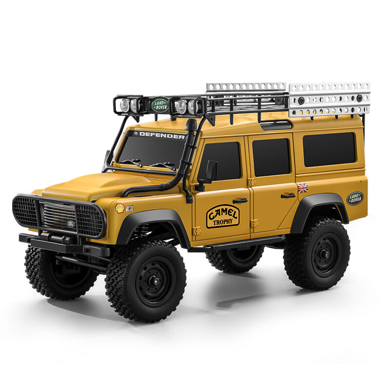 MN Model 1/18 Land Rover Defender RTR RC Crawler (Yellow)