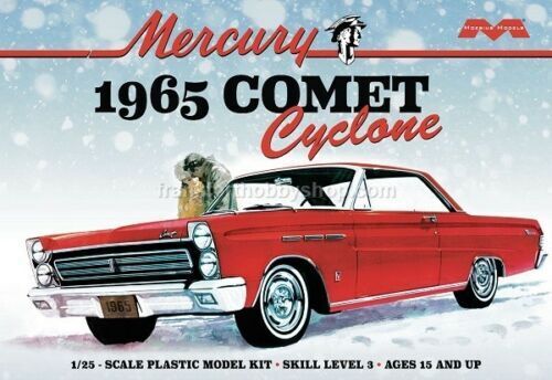 MO1210 Moebius 1/25 1965 Mercury Comet Cyclone Plastic Model Kit [1210] Moebius
