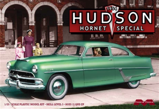 MO1214 Moebius 1/25 1954 Hudson Hornet Special Plastic Model Kit [1214] Moebius