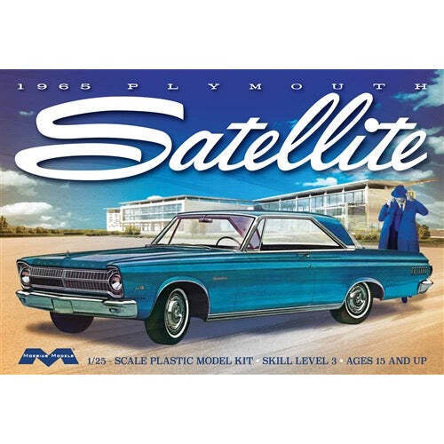 MO1215 Moebius 1/25 1965 Plymouth Satellite Plastic Model Kit [1215] Moebius