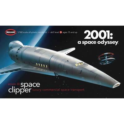 MO2001-2 Moebius 1/160 2001 Space Clipper Orion Plastic Model Kit Moebius