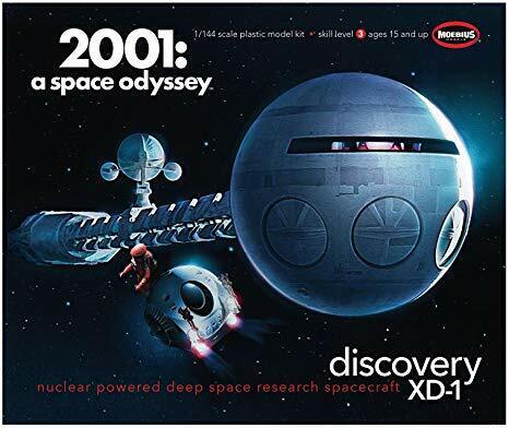 MO2001-3 Moebius 1/144 2001 Discovery Plastic Model Kit Moebius