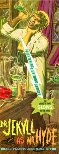MO460 Moebius 1/8 Dr. Jekyll as Mr. Hyde Plastic Model Kit [460] Moebius