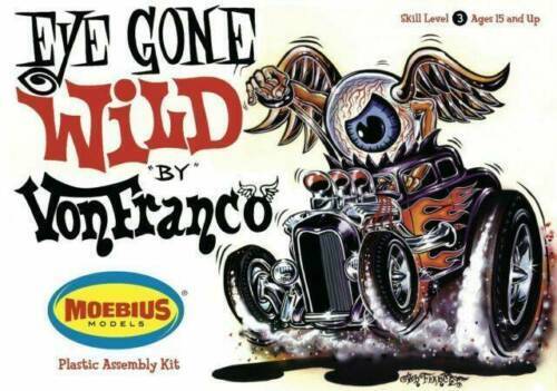 MO911 Moebius Von Franco Eye Gone Wild Plastic Model Kit [911] Moebius