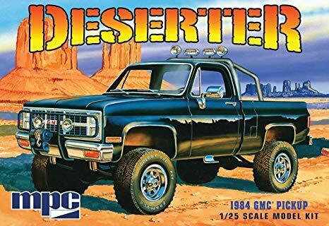 MPC847 MPC 1/25 1984 GMC Pickup (White) Plastic Model Kit MPC