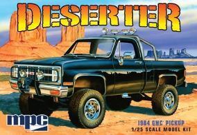 MPC848M MPC 1/25 1984 GMC Pickup (Black) Plastic Model Kit MPC