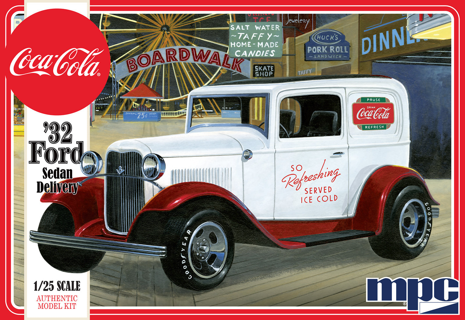 MPC902 MPC 1/25 1932 Ford Sedan Delivery (Coca Cola) Plastic Model Kit MPC