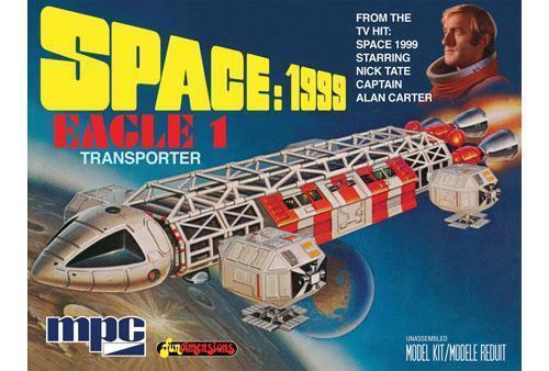 MPC913 MPC 1/72 Space 1999: 14" Eagle Transporter Plastic Model Kit MPC
