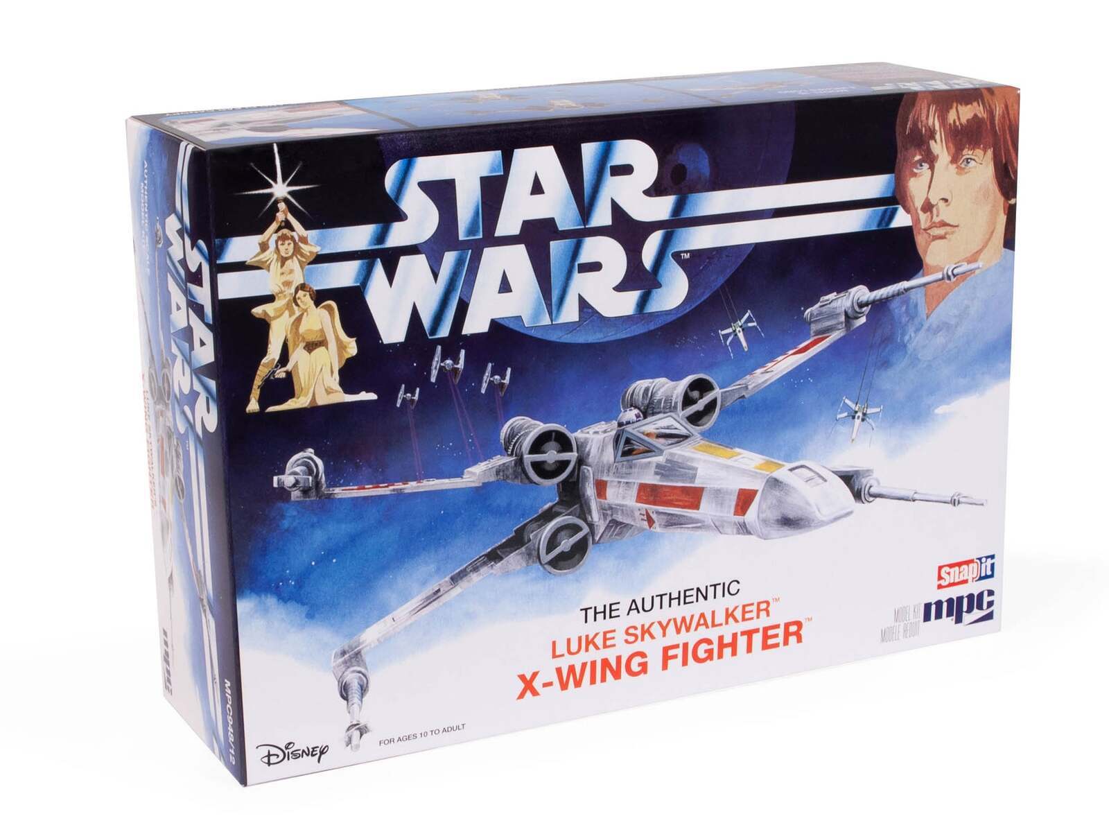 MPC948 MPC 1/63 Star Wars: A New Hope X-Wing Fighter (SNAP) Plastic Model Kit MPC