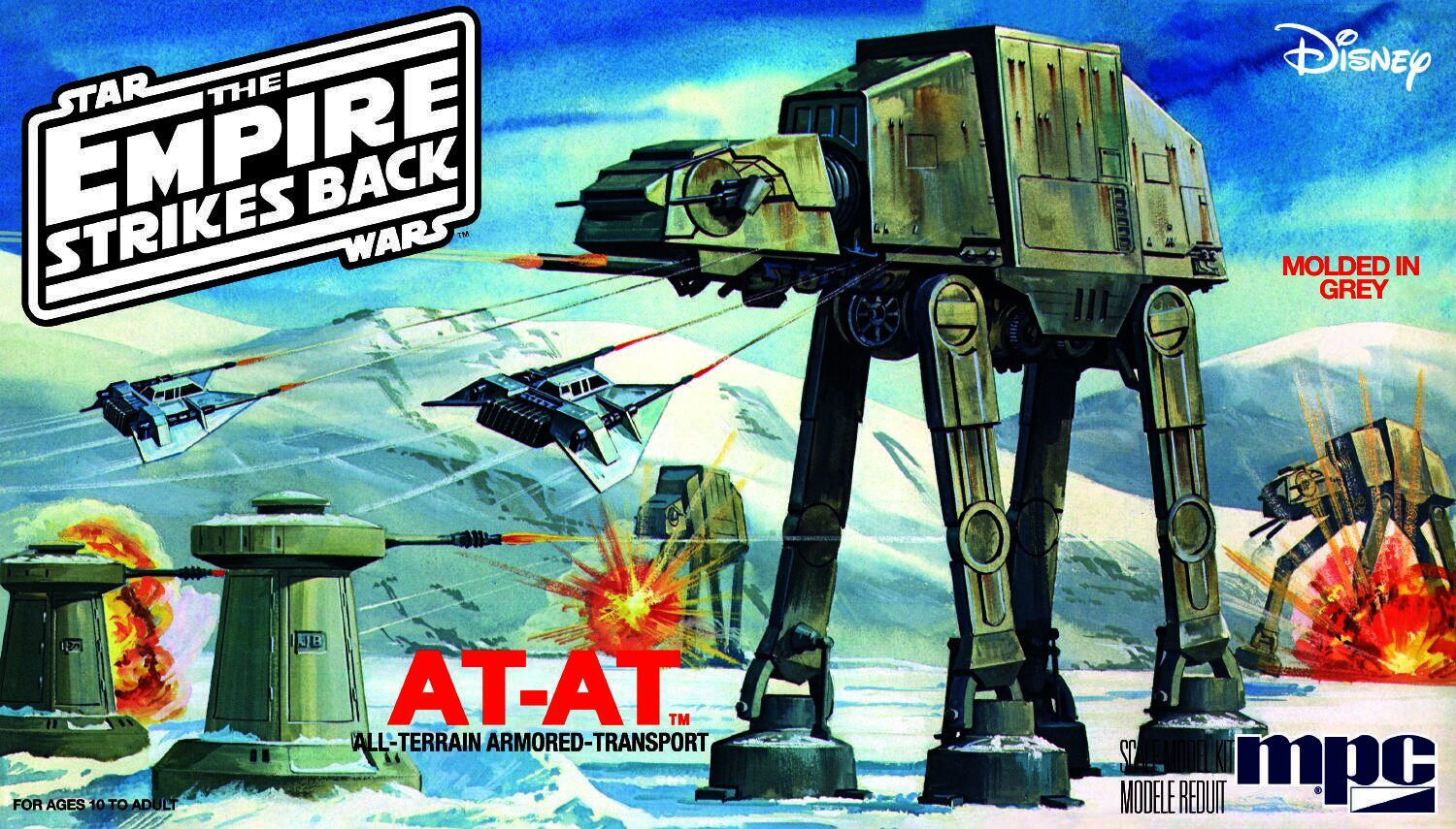 MPC950 MPC 1/100 Star Wars: The Empire Strikes Back AT-AT Plastic Model Kit MPC