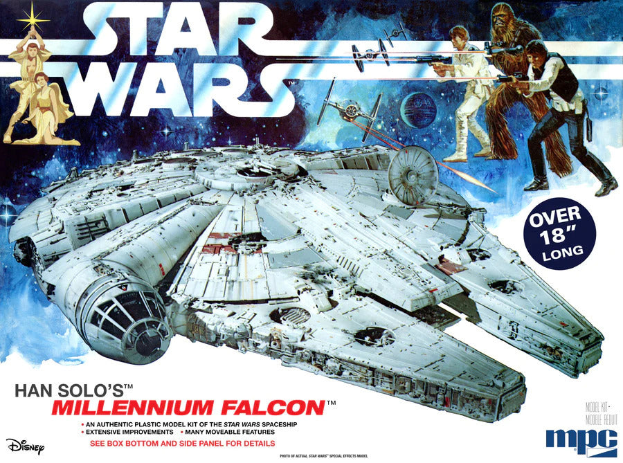 MPC953 MPC 1/72 Star Wars: A New Hope Millennium Falcon Plastic Model Kit MPC