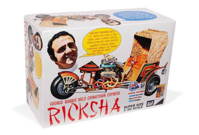 MPC965 MPC 1/20 George Barris Ricksha Show Rod Plastic Model Kit MPC
