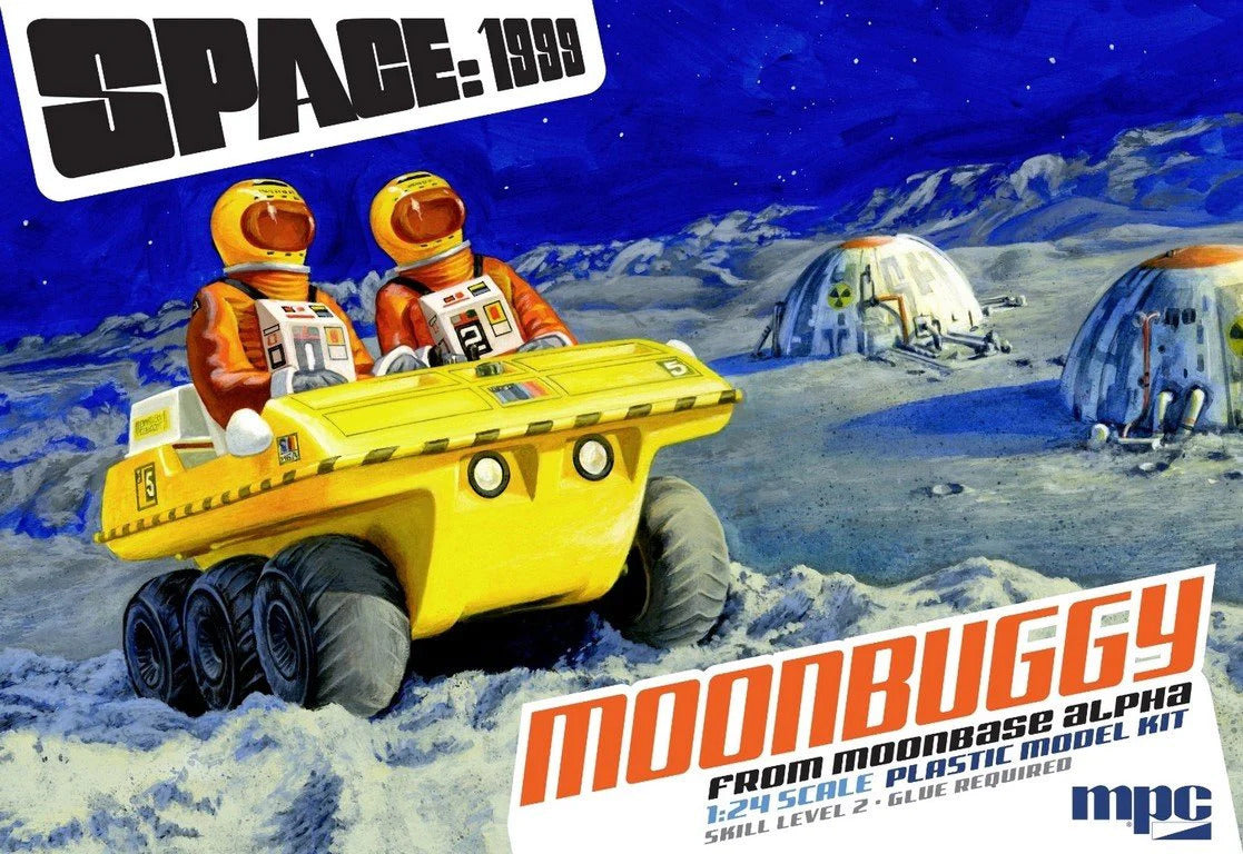 MPC984 MPC 1/24 Space:1999 Moonbuggy/Amphicat Plastic Model Kit MPC