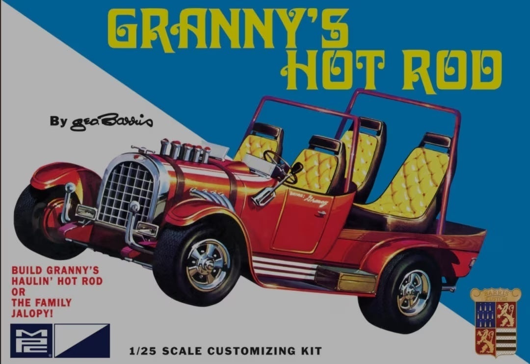 MPC988 MPC 1/25 Granny's Hot Rod George Barris Plastic Model Kit MPC