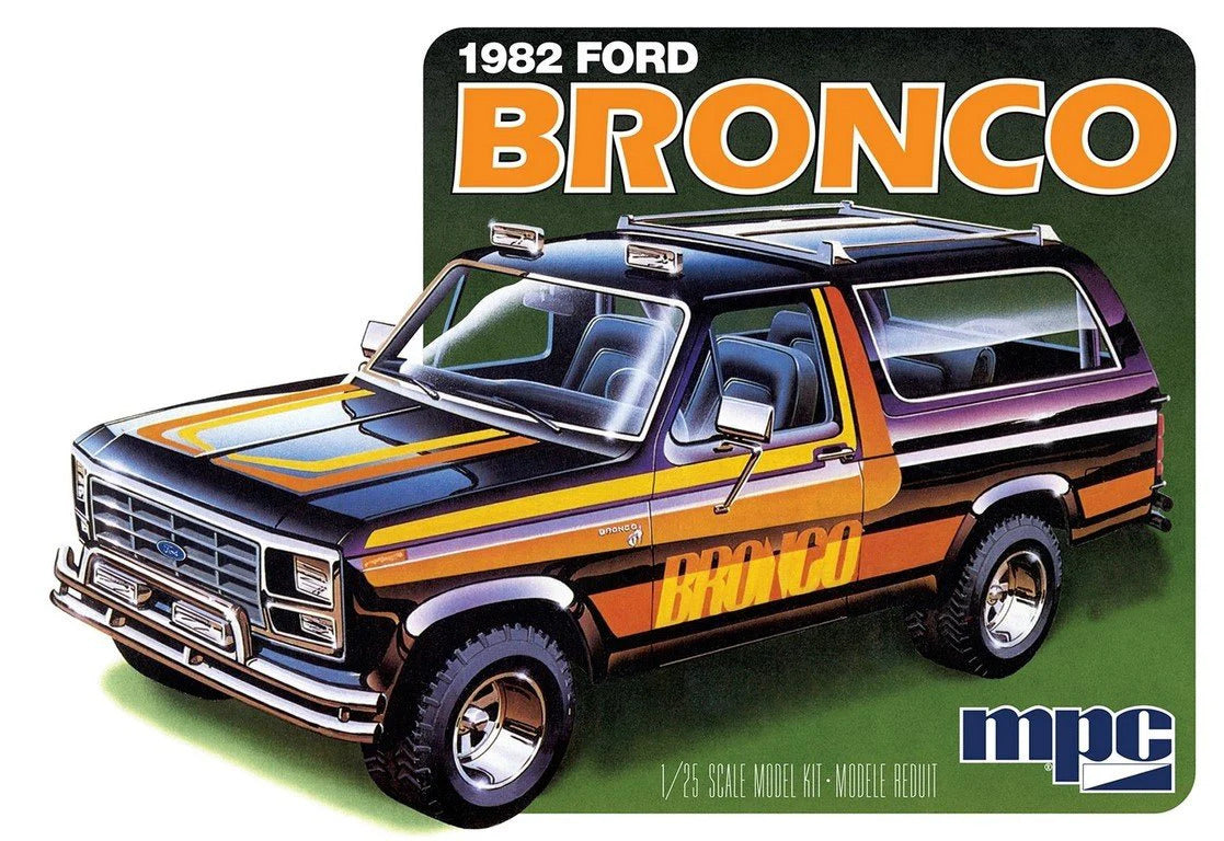 MPC991 MPC 1/25 1980 Ford Bronco Plastic Model Kit MPC