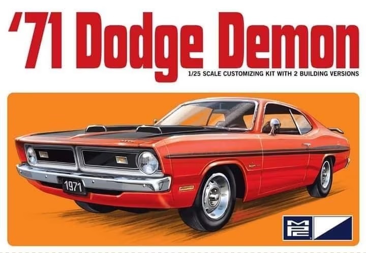 MPC997 MPC 1/25 1971 Dodge Demon Plastic Model Kit MPC