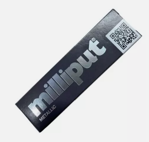 MPT-METALLIC MILLIPUT METALLIC 2-PART EPOXY PUTTY, 10pcs per Box. MILLIPUT