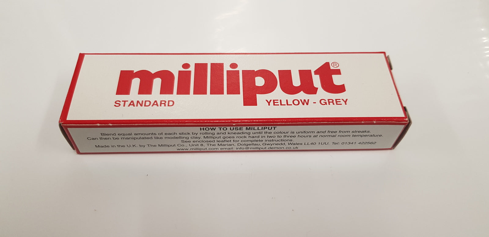 MPT-STANDARD MILLIPUT STANDARD 2-PART EPOXY PUTTY MILLIPUT