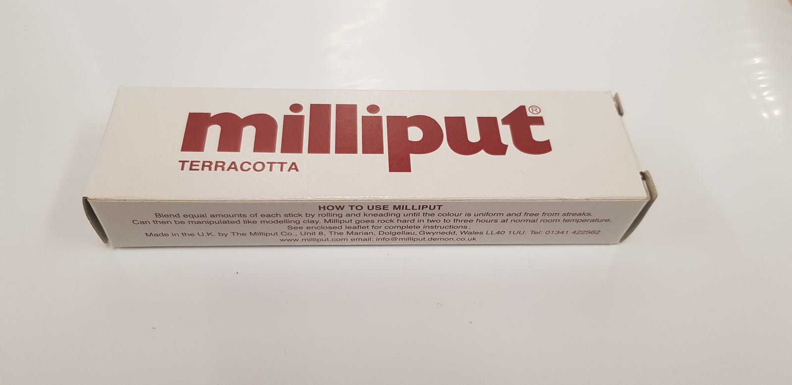 MPT-TERRACOTTA MILLIPUT TERRACOTTA 2-PART EPOXY PUTTY MILLIPUT