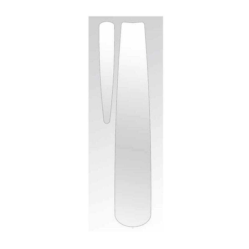 MPX1-00371 Multiplex Transparent Landing Cover, Front and Rear