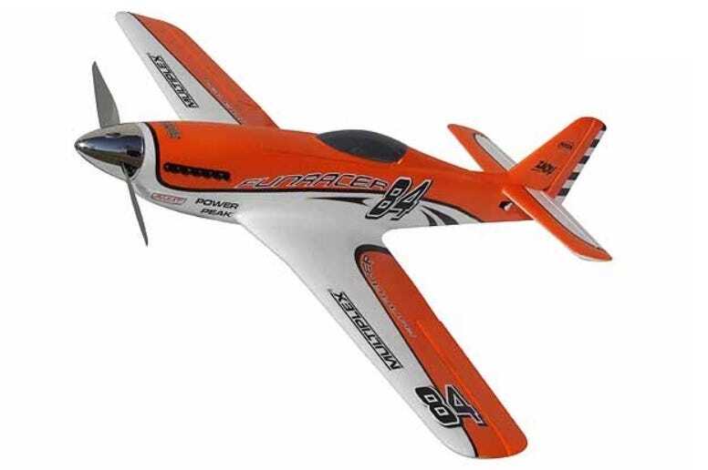 MPX1-00518 Multiplex FunRacer RC Plane, Receiver Ready, Orange, MPX1-00518