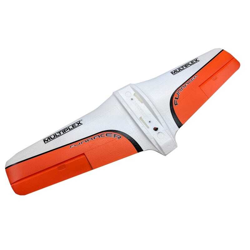 MPX1-00620 Multiplex Wing Set, FunRacer, Orange Multiplex