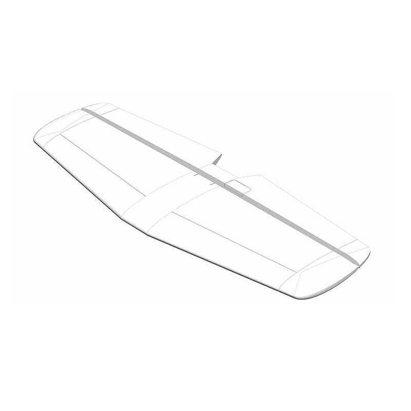 MPX1-00624 Multiplex Wing Set, FunRacer, White Multiplex